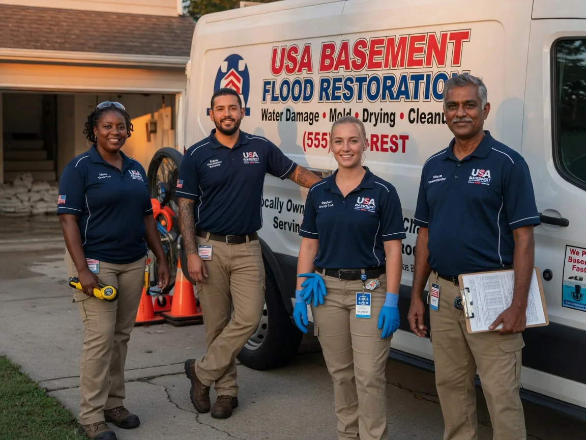 Basement Flood Cleanup company in Oregon, WI