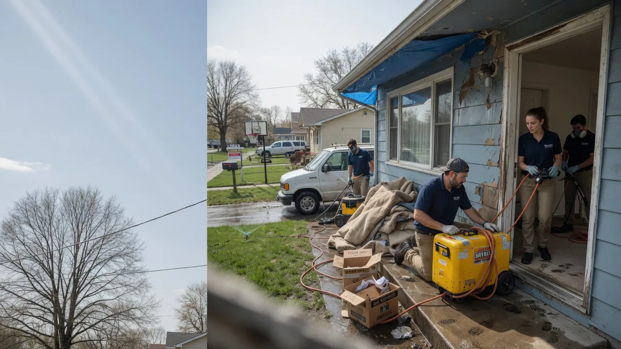 Basement Flood Cleanup in Oregon, WI near me